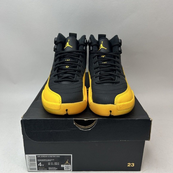 Nike Shoes Air Jordan 12 Retro GS “University Gold” 2024 - Picture 2 of 5